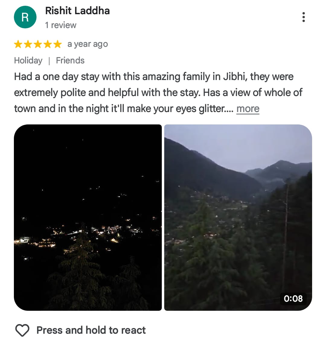 Customers testimonials